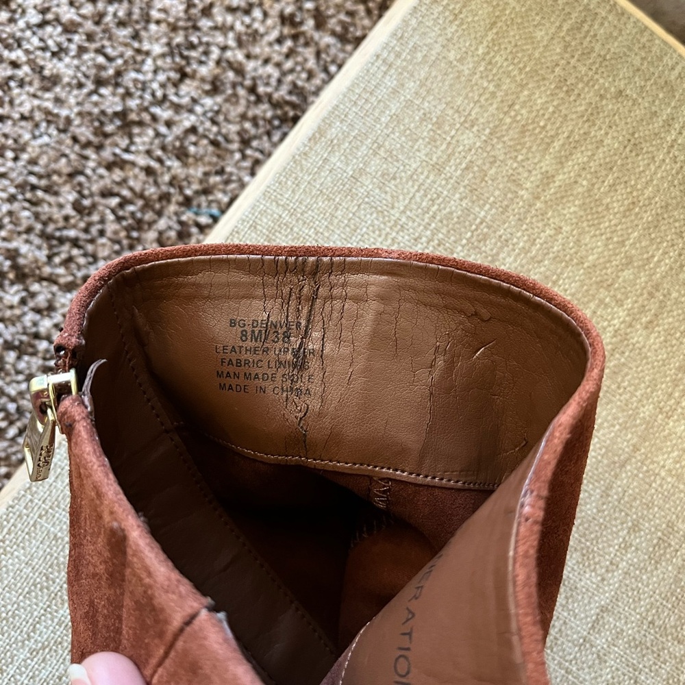 BCBGeneration Women's Rust Heeled Boots - Picture 4 of 11